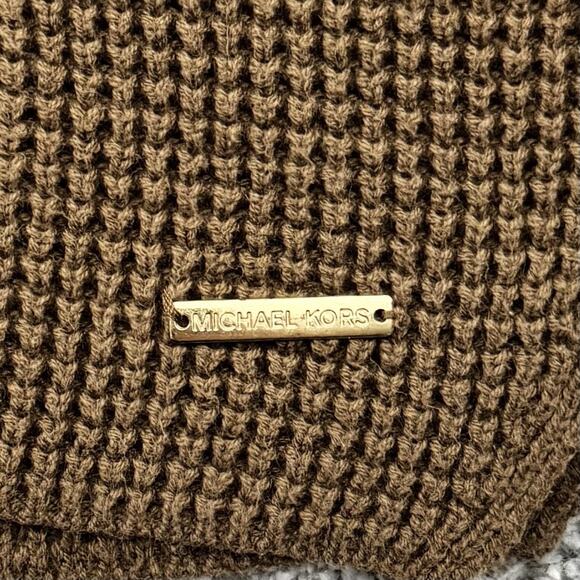 Michael Kors Sweater Womens Medium Cowl Neck Layering Slouchy Minimalist Grandpa - Picture 5 of 8